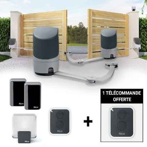 NICE Pop Kit de motorisation pour portail battant - Arrivage 123elec