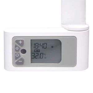 Thermostat Sèche-serviettes électrique blanc 750W NOIROT Flobain - DCK2612FDAJ