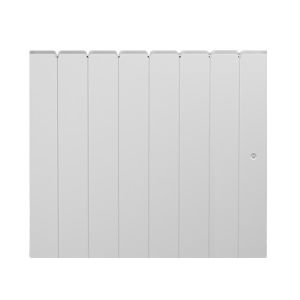 NOIROT Fontea Radiateur à inertie fonte horizontal Blanc