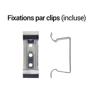 PANASONIC Réglette LED intégrée étanche 230V 36W 3960lm 120cm blanc - fixation par clips incluse