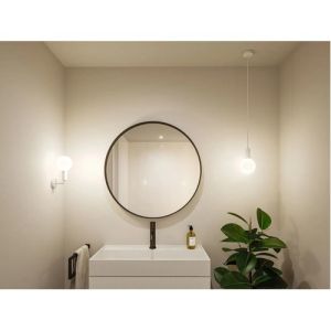 applique murale Ravi Paulmann blanc - photo ambiance salle de bain
