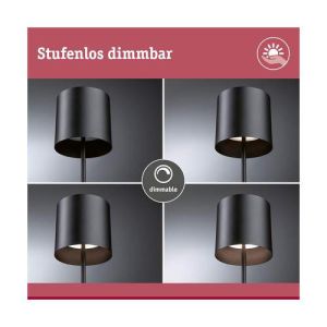 lampe à poser Paulmann Tuni gradable
