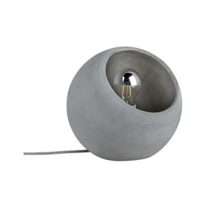 Lampe à poser Paulmann Neordic Ingram en béton gris