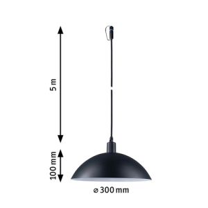 Dimensions suspension Paulmann Mapalo
