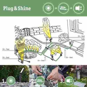 Guirlande LED Paulmann gamme Plug & Shine