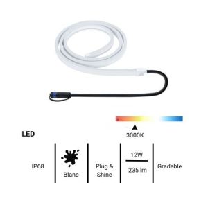 Ruban LED Paulmann Plug and Shine - fiche technique