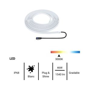 Ruban LED Paulmann Plug and Shine - fiche technique