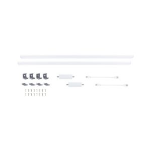 lot de 2 réglettes LED Paulmann Inline 2x6w 55cm + accessoires