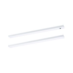 Lot de 2 réglettes LED sous meuble avec interrupteur PAULMANN Inline 4W 350lm 3000K blanc 35cm