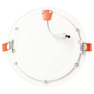 Downlight LED extra plat à encastrer blanc