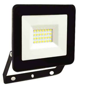 Projecteur extérieur LED extra plat 230V 20W 1500lm 4000K noir