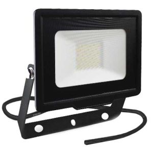 Projecteur extérieur LED extra plat précâblé 230V 30W 2550lm 4000K noir