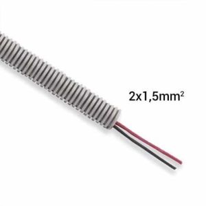 Gaine électrique ICTA préfilée 2x1.5 R/N D16 PROFIFLEX