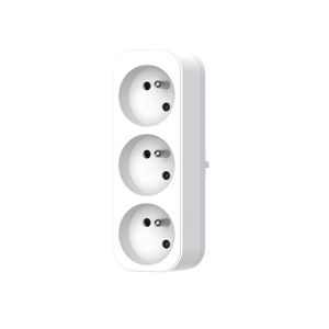 QUARX Multiprise murale Triplite 3 prises 2P+T 16A