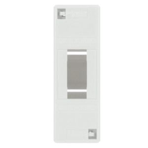 Mini coffret 2 modules Schneider Opale - vue de face
