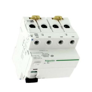 SCHNEIDER Acti9 iID Interrupteur différentiel tétrapolaire 40A 30mA type AC 4M 400V - vue de dessus