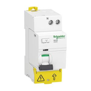 Interrupteur différentiel SCHNEIDER ACTI9 1P+N 63A 30mA type AC iIG40 - A9R67663