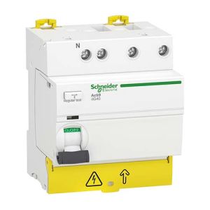 Interrupteur différentiel SCHNEIDER ACTI9 3P+N 25A 30mA type AC iIG40 - A9R67725