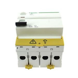 Interrupteur différentiel SCHNEIDER ACTI9 3P+N 63A 30mA type AC iIG40 - vue de dessous