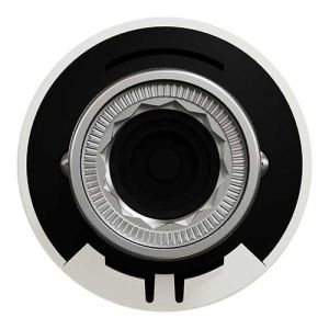 Tête de vanne thermostatique connectée liaison Zigbee blanc Schneider Wiser - vue de dos