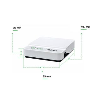 Dimensions de l'onduleur électrique Schneider 12V CC