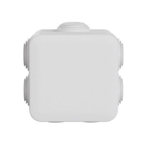 Boîte de dérivation étanche IP55 65x65x45 grise Schneider Mureva Box - vue face