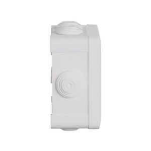 Boîte de dérivation étanche IP55 105X105X55 blanc Schneider Mureva Box - couvercle ouvert