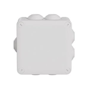 Boîte de dérivation étanche 105X105X55 Schneider Mureva Box - schéma avec dimensions
