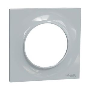 Plaque de finition 1 poste Schneider Odace Styl coloris sable