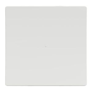 Bouton poussoir Schneider Wiser Unica 10A Zigbee blanc - vue de face