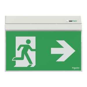 bloc d'évacuation Schneider Exiway Smartexit - vue de face