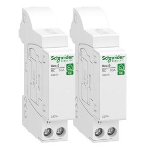SCHNEIDER Resi9 XE Lot de 2 modules de repiquage 63A auto/vis - R9EXR