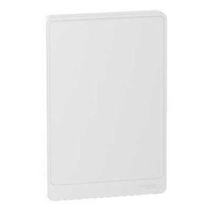 SCHNEIDER Resi9 Porte Styl blanche pour tableau électrique 13 modules 4 rangées