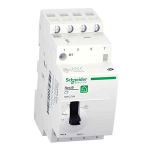 SCHNEIDER Resi9 Contacteur Jour/Nuit 25A 4F/NO tétrapolaire