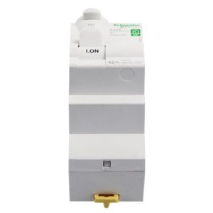 Interrupteur différentiel SCHNEIDER Resi9 XP vue de dessous
