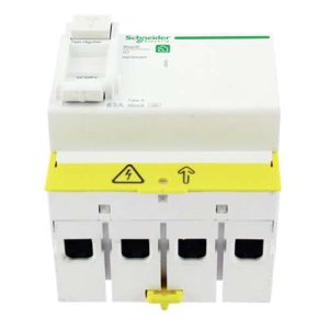 SCHNEIDER Resi9 XP Interrupteur différentiel tétrapolaire 63A 30mA type A - vue de dessous