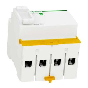 Inter diff SCHNEIDER Resi9 XP  tétrapolaire 63A 30mA type AC 4 modules 400V - R9PRC463