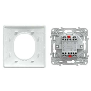 appareillage blanc complet ovalis Schneider