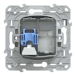 Prise RJ45 catégorie 6a STP blanc SCHNEIDER Ovalis - vue de dos