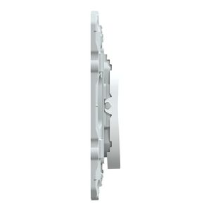 Interrupteur centralisé sans fils blanc SCHNEIDER Wiser Ovalis - vue côté produit