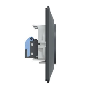 Prise RJ45 grade 3 catégorie 6 STP SCHNEIDER Ovalis complet anthracite