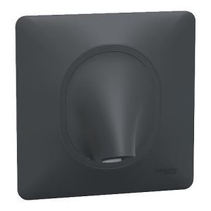 SCHNEIDER Ovalis Sortie de câble complet anthracite