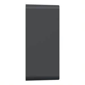 Boite simple pour montage en saillie SCHNEIDER Ovalis anthracite - S340762