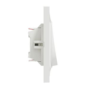 Double va et vient complet blanc SCHNEIDER Odace 