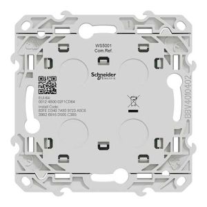 SCHNEIDER Wiser Odace interrupteur centralisé sans fil 2 ou 4 boutons poussoirs blanc - vue de dos