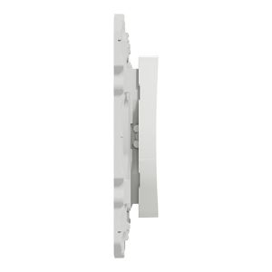 SCHNEIDER Wiser Odace interrupteur centralisé sans fil 2 ou 4 boutons poussoirs blanc - vue de côté