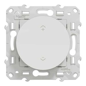 SCHNEIDER Wiser Odace interrupteur centralisé sans fil 2 ou 4 boutons poussoirs blanc - vue de face