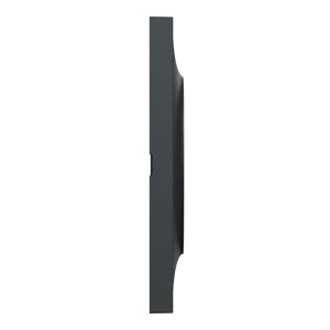 Plaque SCHNEIDER Odace Styl simple anthracite - S540702