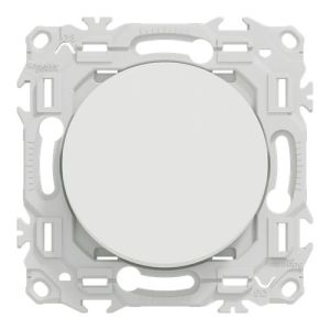 lot de 108 interrupteurs Schneider Odace blanc - vue de face