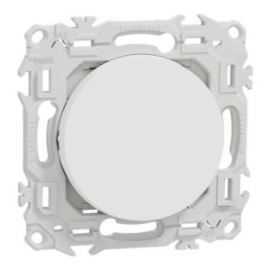 Permutateur Schneider Odace blanc craie